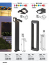 Rabalux Telde Външно стенно осветление IP54 LED 14W 3000K 77101