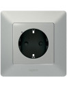 Netatmo Контакт шуко 16A Smart Valena Life Алуминий с рамка Legrand - 752394 - Цена | LEDs4economy