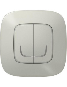 Netatmo Сериен ключ БЕЗжичен Smart Valena Allure Алуминий с рамка Legrand - 752787 - Цена | LEDs4economy