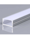 V-TAC Монтажен Kит с Дифузер за LED Лента Алуминиев 2м. - 23174