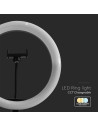V-TAC 7W LED Ринг Държач за Телефон 3200K-5500K - 4