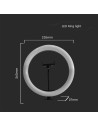 V-TAC 7W LED Ринг Държач за Телефон 3200K-5500K - 10
