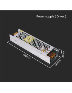 V-TAC 100W LED Захранване 48V 2.08A IP20 За Магнитна Текстилена Система - Цена | LEDs4economy 2