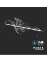 V-TAC 10W LED Лампа Осветител За Огледало Черен 4000К - 4