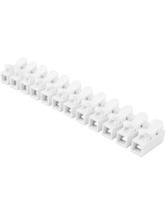 COMMEL Лустер клема 0,5-2,5мм2 безвинтова бяла - C365-409 - Цена | LEDs4economy 2