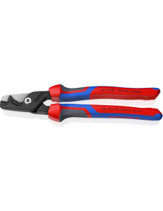Knipex Ножици за рязане на кабел до 120мм2, синьо-червена ръкохватка 225мм, - K9512225 - Цена | LEDs4economy