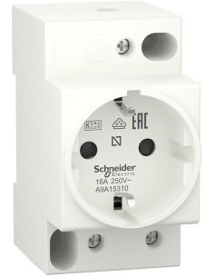 SE Контакт за DIN-шина Acti 9 iPC шуко 16Α 2.5 мод. - A9A15310 - Цена | LEDs4economy