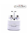 V-TAC 8704 УНИВЕРСАЛЕН ЕДИНИЧЕН АДАПТЕР С 2 USB ПОРТА, ДВОЕН БЛИСТЕР БЯЛ ЦВЯТ - 8704 - 10