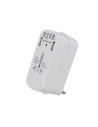 V-TAC 8704 УНИВЕРСАЛЕН ЕДИНИЧЕН АДАПТЕР С 2 USB ПОРТА, ДВОЕН БЛИСТЕР БЯЛ ЦВЯТ - 8704 - 13