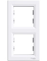 SE Рамка 2х вертикална цвят Бял Asfora - EPH5810221 - Цена | LEDs4economy