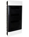 Legrand Табло за скрит монтаж в гипсокартон 4x12 мод. Practibox S с прозрачна врата и Н и РЕ клеми - 135174 - Цена | LEDs4econom