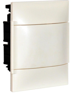 Legrand Табло за скрит монтаж 4 мод. Practibox S с бяла плътна врата и Н и РЕ клеми - 134144 - Цена | LEDs4economy