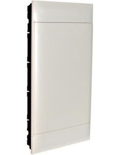 Legrand Табло за скрит монтаж 4х18 мод. Practibox S с бяла плътна врата и Н и РЕ клеми - 137149 - Цена | LEDs4economy