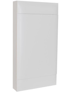Legrand Табло за открит монтаж 4х18 мод. Practibox S с бяла плътна врата и Н и РЕ клеми - 137209 - Цена | LEDs4economy
