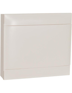 Legrand Табло за открит монтаж 2х18 мод. Practibox S с бяла плътна врата и Н и РЕ клеми - 137207 - Цена | LEDs4economy