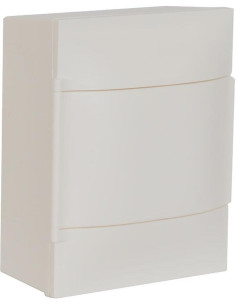Legrand Табло за открит монтаж 4 мод. Practibox S с бяла плътна врата и Н и РЕ клеми - 134204 - Цена | LEDs4economy