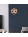 V-TAC LED Пендел Дизайн Дърво D300 E27 - 3