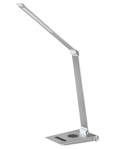 Nilfgard, настолна лампа, LED13W, сребро, H43cm