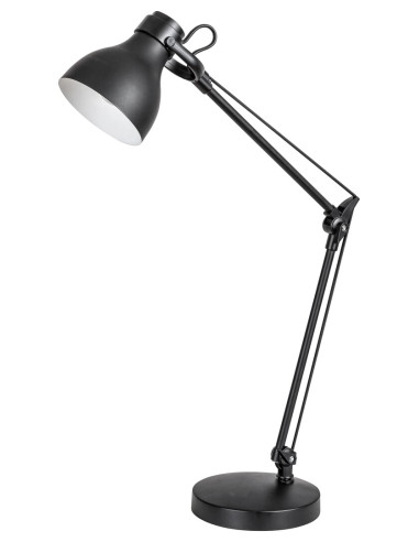 Carter, настолна лампа E14 1X MAX 11W, черен