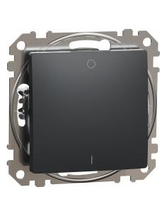 SE Двуполюсен ключ 10A цвят Антрацит Sedna - SDD114102 - Цена | LEDs4economy