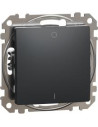 SE Двуполюсен ключ 10A цвят Антрацит Sedna - SDD114102 - Цена | LEDs4economy