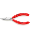 Knipex Клещи с тънък връх за електроника, червена ръкохватка 125мм, - K3723125 - Цена | LEDs4economy