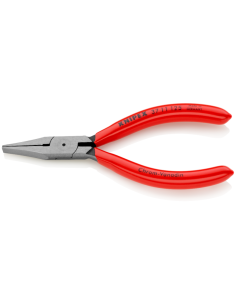 Knipex Клещи плоски за електроника, червена ръкохватка 125мм, - K3711125 - Цена | LEDs4economy