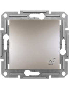 SE Бутон със символ "звънец" цвят Бронз Asfora - EPH0800169 - Цена | LEDs4economy
