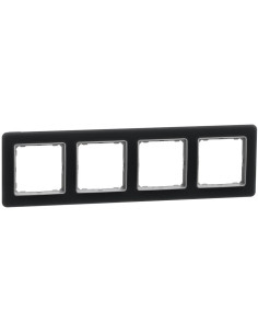 SE Рамка 4х цвят Опушено стъкло Sedna - SDD362804 - Цена | LEDs4economy