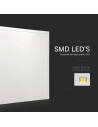 V-TAC LED Панел 36W 595x595мм 120lm/W 6500K Вкл. Драйвер Flicker Free - 23455 - 8
