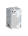 V-TAC GU10 Корпус Кръг Бял - 2970 - 6
