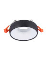 V-TAC GU10 Корпус Бяла Рамка + Бял Рефлектор - 6695