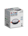 V-TAC GU10 Корпус Бяла Рамка + Бял Рефлектор - 6695 - 4