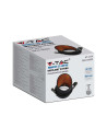 V-TAC GU10 Корпус Кръг Черен - 6683 - 3