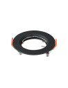 V-TAC GU10 Корпус Кръг Черен - 6641 - 5