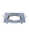 V-TAC GU10 Фитинг Квадрат Хром 2бр./опаковка - 8943