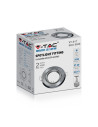 V-TAC GU10 Фитинг Кръг Сатен Никел 2 бр/кутия - 8939 - 3