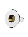 V-TAC GU10 Отливка Кръг Бяло+Златно - 3158