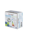 V-TAC GU10 Отливка Кръг Бяло+Златно - 3158 - 10