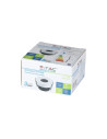 V-TAC GU10 Отливка Кръг Бяло+Черно - 3157 - 8