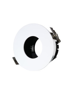 V-TAC GU10 Отливка Кръг Бяло+Черно - 3157 - Цена | LEDs4economy