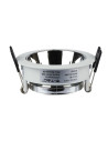 V-TAC GU10 Отливка Кръг Бяло+Хром - 3156 - 7