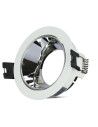 V-TAC GU10 Отливка Кръг Бяло+Хром - 3156 - 2