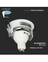 V-TAC GU10 Отливка Кръг Бяло+Хром - 3156 - 11
