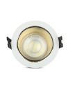 V-TAC GU10 Отливка Кръг Бяло+Златно - 3154 - 4