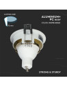 V-TAC GU10 Отливка Кръг Бяло+Златно - 3154 - 10