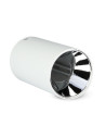 V-TAC GU10 Корпус Кръг Бяло + Хром - 8590 - 3
