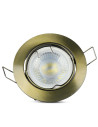 V-TAC GU10 Корпус Луна Кръг Регулируема Злато - 8579 - 3