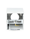 V-TAC GU10 Корпус Квадрат Бяло + Злато - 8586 - 8