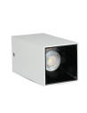 V-TAC GU10 Корпус Квадрат Бяло + Черно - 8584 - 3